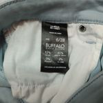 Buffalo David Bitton  Blue Havana High Rise Soft Stretch Beach Ankle Pants 6/28 Photo 10