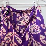 ZARA Floral Printed Asymmetric Skirt Size Small Photo 7