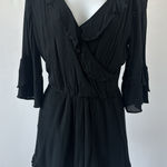 Abercrombie & Fitch  Black Shorts Romper, Sz: XST Boho, Festival, Hippie (b41) Photo 0