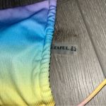 Zaful Multicolor Tie-Dye Bikini top ombré tie bandeau Photo 1