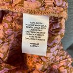 BP Womens Pink Tan Smocked One Shoulder Allison Floral Crop Top Size Small NWT Photo 6