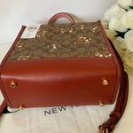 Coach Dempsey Tote 22 In Signature Canvas With Dancing Kitten Print Photo 2