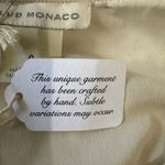 Club Monaco New Women’s  Meri Beaded Jupe Handcrafted Mini Skirt Ivory/Beige Sz 0 Photo 9