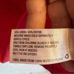 Universal Threads Universal Thread Pink Linen Blend V-Neck Babydoll Mini Dress Women’s Sz Small Photo 5