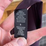 Gianni Bini  Molly Skirt 100% Silk Violet Velvet Trim Mini Pleated Size 8. NEW Photo 5