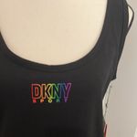 DKNY  T-shirt beach coverup Black NWT Photo 1