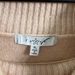 Fever Peach Pink Cowl Neck Sweater Size XL New Photo 5