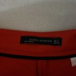 ZARA  Woman Red Trouser Pants S Corporate Siren Dopamine Tomato Girl Rainbowcore Photo 6