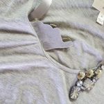 Kenar 𝅺 grey ruched lightweight embellished tank  top Size M Photo 5