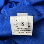 The Impeccable Pig  Sleeveless Lace Accent Mini Dress‎ in Blue Size Small Photo 4