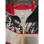 Sunterra Petite‎ Geometric Abstract Windbreaker, Women's Medium Jacket, Vintage White Size undefined Photo 5