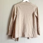 Talbots Petites Beige Knit Open Cardigan Pure Italian Marino MP Photo 1