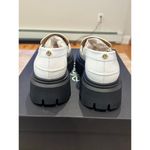 Maje NEW Leather Platform Coin Loafers White size 39 /8.5 Photo 6