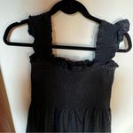 Kourt black dot tiered dress size XL Photo 3