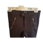J.Crew  Women's Skinny Pants Zip Pocket Work Trousers Casual Black Size 0R-EUC Photo 6