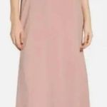 Jenny Yoo Kylie Tie Back Strapless Gown Maxi Dress Pink Size 10 Photo 0