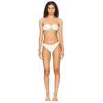 Tularosa  Avery Bikini Bottoms in Creme XSmall Womens Swimsuit Photo 8