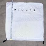 Sandro  Designer White Drawstring Dust Bag Photo 6