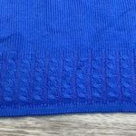 Lord and Taylor EXCLUSIVELY FOR YOU Blue Short Sleeve Round Neck Sweater Small Photo 6