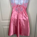 Frederick's of Hollywood Vintage Frederick’s Of Hollywood Nightie Slip Chemise Rose Pink Lace Detail Sm  Photo 5