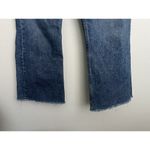 Reformation Mid Crop Flare Jeans Baltic Button Fly Size 28 Photo 3