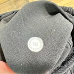 Lululemon  Can You Feel The Pleat Crop in Black Size 10 Photo 9