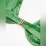 NWT Commense Spring Flames Mesh Three Piece Bikini Bathing Suit size M/6 Green Size M Photo 3