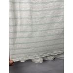 Vince Linen T-Shirt, White Green Stripe, 100% Linen, Lightweight Classic Tee Photo 3