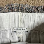 American Eagle  paper bag plaid mini skirt Photo 1