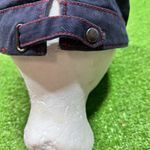 Y2K Houston Texans Big Logo Hat Women's New Era Military Style Hat Vintage Blue Photo 3