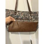 Sakroots Metro Tote Sienna Desert Spirt Beige Tan Coated Canvas Hippie Artsy Photo 4