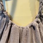 Crinkled gauze women’s 2 piece halter maxi dress Dusty Rose M Beachy coastal Size M Photo 13