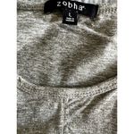 Zobha New ZLT3643T Oil Green Knot Front Long Line Crop Tank Top Large NWT Photo 5