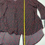 Massini  NWT Women’s Plus Size 3XL Heart Split Back Blouse Photo 4