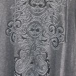 ✨Soma Divine Terry Scarf Hem Grey Sz Large Hoodie Paisley Scroll✨ Gray Photo 8