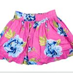 Abercrombie & Fitch Pink Floral Skirt Medium Photo 3