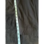 Merona Black Pinstripe Wide Leg Crop Dress Pants High Rise Side Zip Size 16 Photo 5