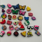 Colorful Assorted Shoe Charms Set Photo 2