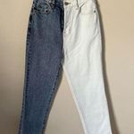 PacSun NWOT Two Tone High Rise Straight Jeans Size 24 Photo 0
