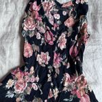 Floral vintage corset cut maxi dress Multiple Photo 0