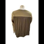 XCVI $108  Blue Flyaway Open Front Cardigan Light And Dark Green Med Photo 1