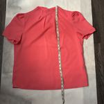 SheIn Rafferiza Pink Pleated Mock Neck Top L Coquette Girl Coconut Bubblegum Photo 6