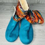 BEARPAW Natoma III Aztec-Inspired Travel Boot turquoise orange sz 13 booties sho Photo 3