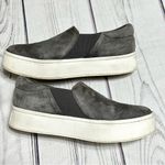 Vince Warren Womens 8 US 38 Gray Suede Platform Slip On Sneakers Shoes Comfort Photo 7