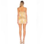 Revolve Cream and Yellow Floral Mini Dress Photo 2