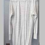 Athleta Light Grey Long Sleeve Tunic Sweater Medium Photo 3