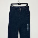 J.Crew Tall Soft Denim Trouser Signature Stretch Wide Leg High Rise US 27 NWT Photo 4