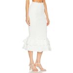 Charo Ruiz Ibiza Liliana Eyelet Midi Skirt White Fruition Womens Size Small Photo 2