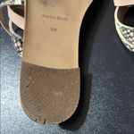 Charles David  Tan and Cream Sandals with Modern Straps Photo 6