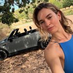 Aritzia  Babaton Fox Contour High Neck Thong Bodysuit Mazarine Blue Small Photo 2